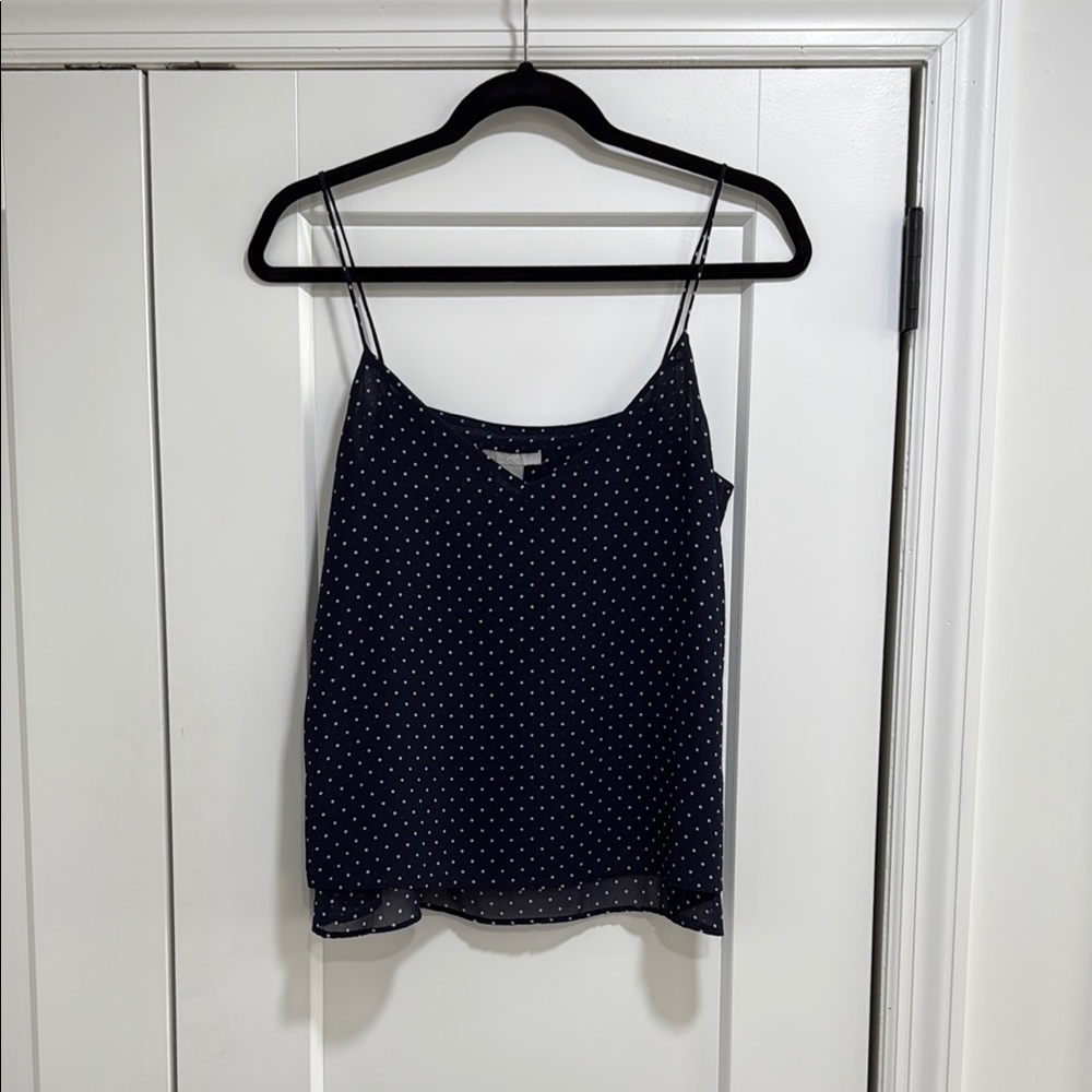 H&M Blue Sleeveless Camisole Top